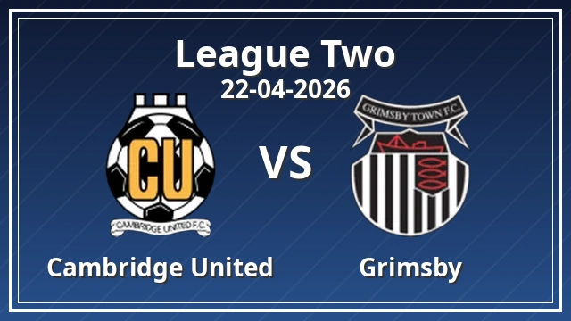 Thumbnail for Cambridge United vs Grimsby
