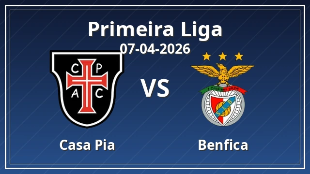Thumbnail for Casa Pia vs Benfica