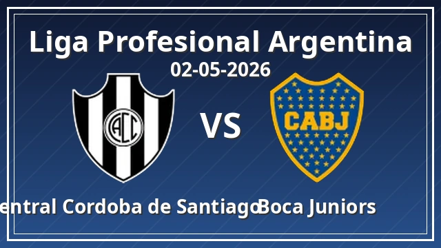 Thumbnail for Central Cordoba (Santiago del Estero) - Boca Juniors