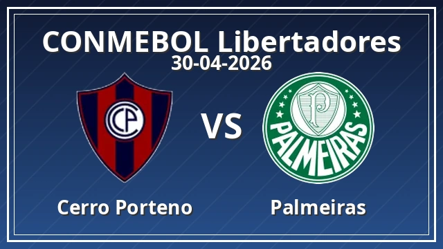 Thumbnail for Cerro Porteno vs Palmeiras