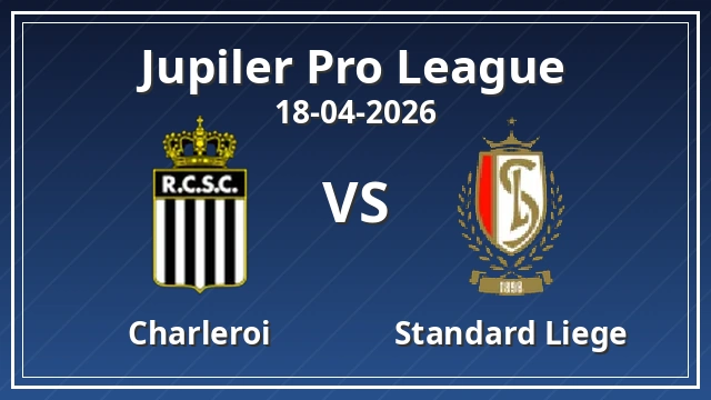 Thumbnail for Charleroi vs Standard Liege