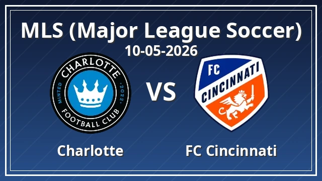 Thumbnail for Charlotte FC - FC Cincinnati