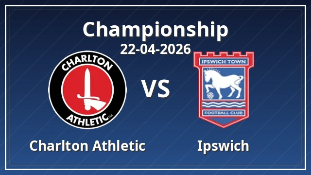 Thumbnail for Charlton Athletic vs Ipswich