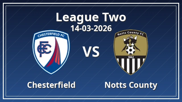 Thumbnail for chesterfield - notts county