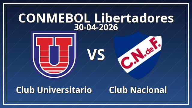 Thumbnail for Club Universitario vs Club Nacional