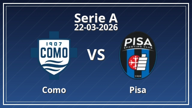 Thumbnail for Como vs Pisa