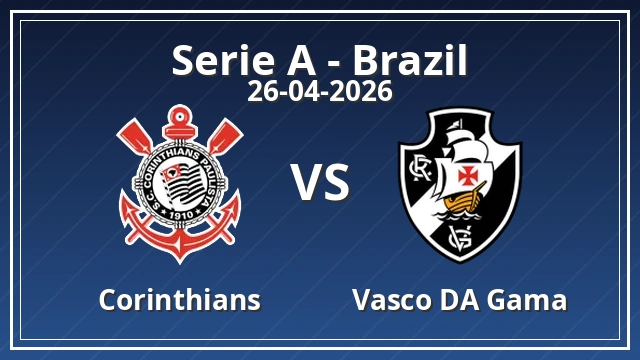 Thumbnail for Corinthians - Vasco da Gama