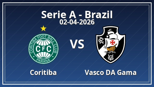 Thumbnail for Coritiba - Vasco da Gama