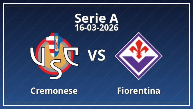 Thumbnail for Cremonese vs Fiorentina