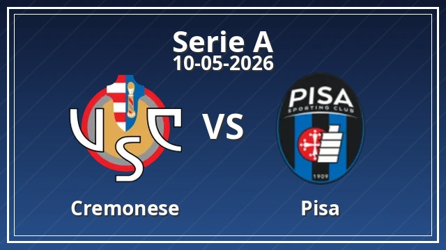 Thumbnail for Cremonese vs Pisa