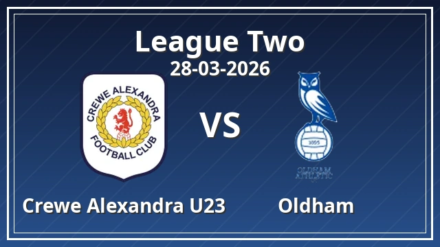 Thumbnail for crewe alexandra - oldham athletic