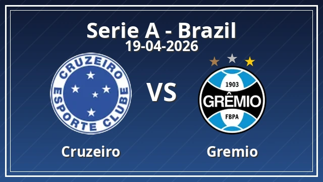 Thumbnail for Cruzeiro - Grêmio