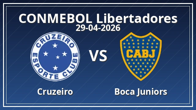 Thumbnail for Cruzeiro vs Boca Juniors