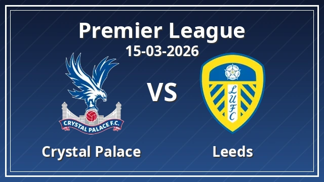Thumbnail for Crystal Palace vs Leeds