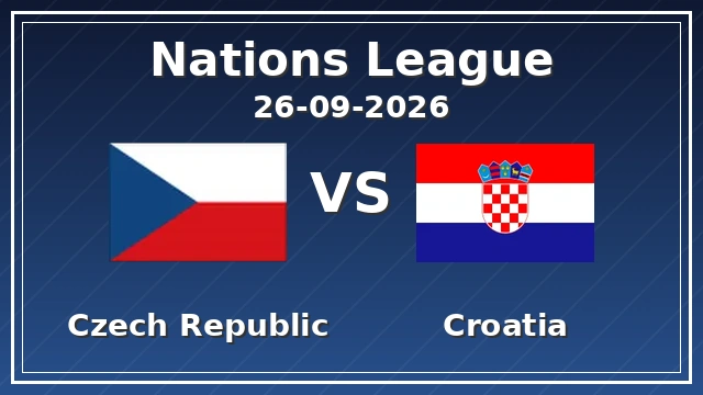 Czech Republic vs Croatia