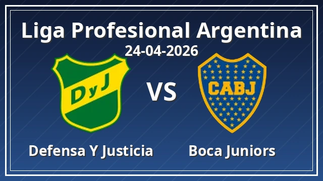 Thumbnail for Defensa y Justicia - Boca Juniors