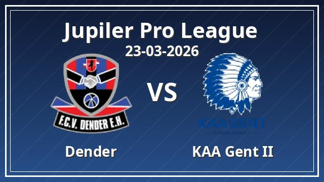 Thumbnail for Dender vs KAA Gent II