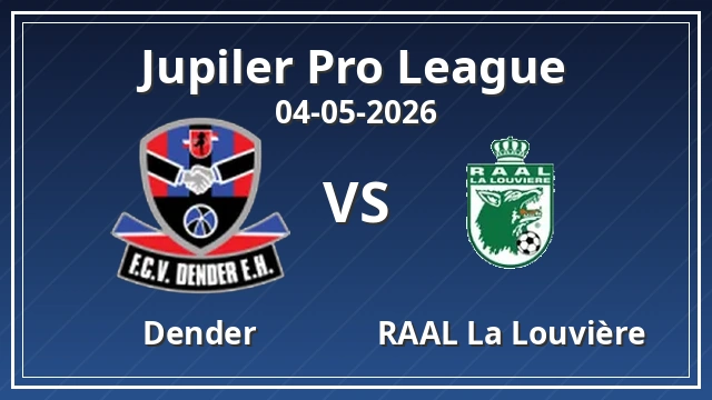 Thumbnail for Dender vs RAAL La Louvière