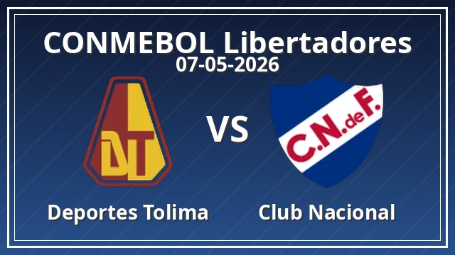 Thumbnail for Deportes Tolima vs Club Nacional