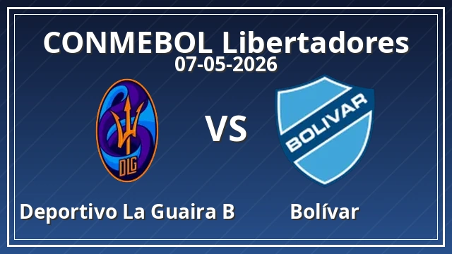 Thumbnail for Deportivo La Guaira B vs Bolívar
