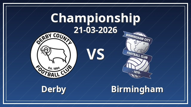 Thumbnail for Derby vs Birmingham