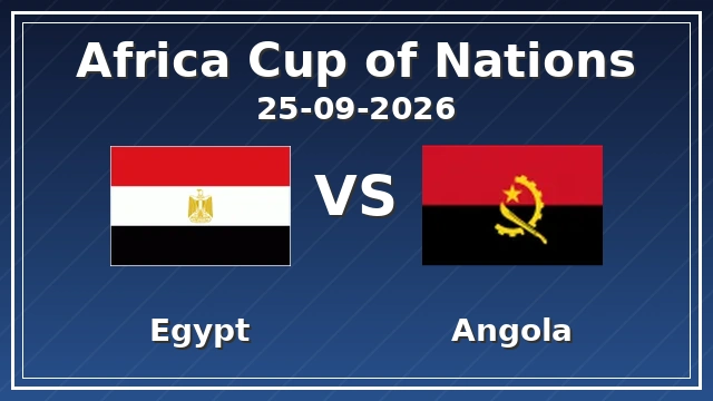 Egypt vs Angola