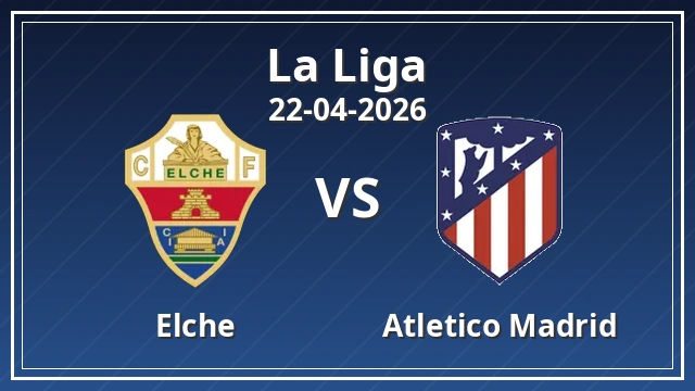 Thumbnail for Elche vs Atletico Madrid