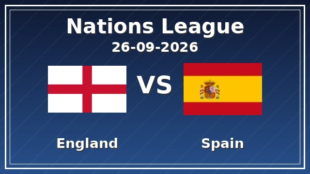 England vs Spain