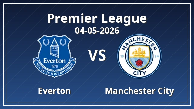Thumbnail for Everton vs Manchester City