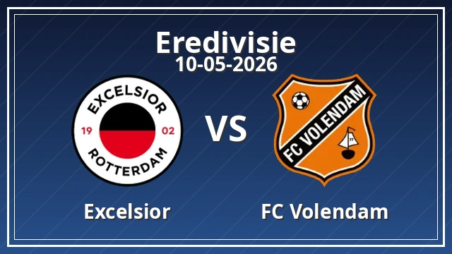 Thumbnail for Excelsior vs FC Volendam