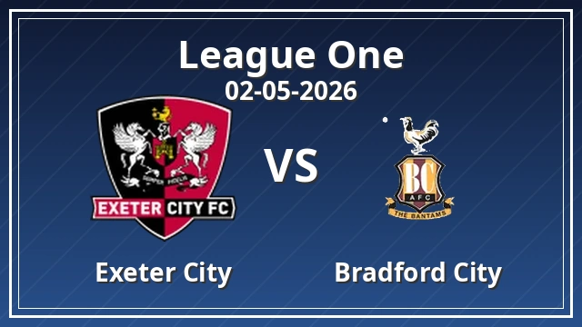 Thumbnail for Exeter City vs Bradford City