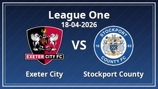 Thumbnail for Exeter City vs Stockport County
