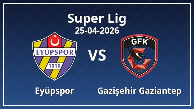 Thumbnail for Eyüpspor - Gaziantep FK