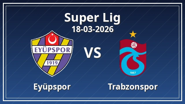 Thumbnail for Eyüpspor - Trabzonspor