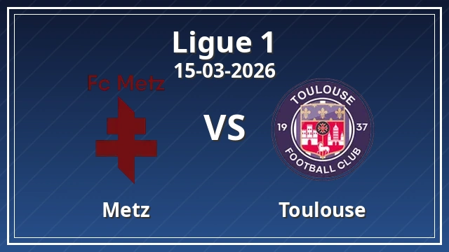 Thumbnail for FC Metz vs Toulouse