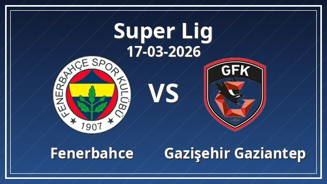 Thumbnail for Fenerbahçe - Gaziantep FK