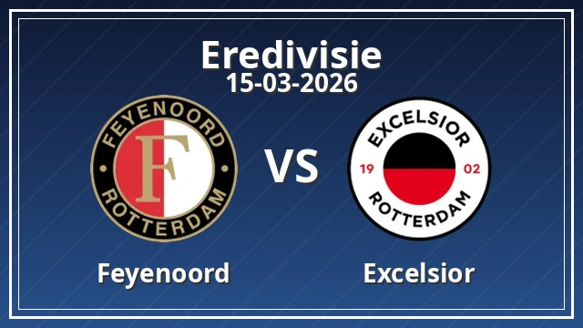 Thumbnail for Feyenoord vs Excelsior