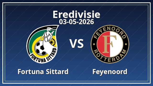 Thumbnail for Fortuna Sittard vs Feyenoord