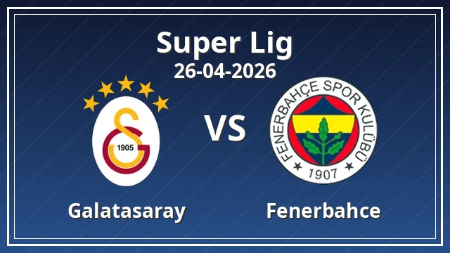 Thumbnail for Galatasaray vs Fenerbahce