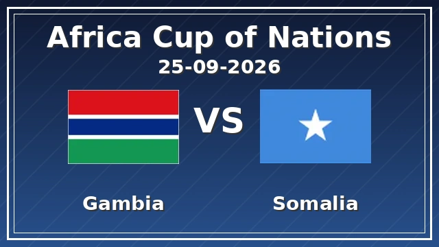 Gambia vs Somalia