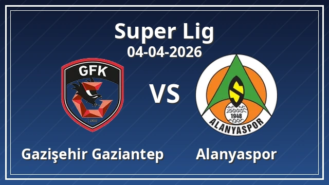 Thumbnail for Gaziantep FK - Alanyaspor