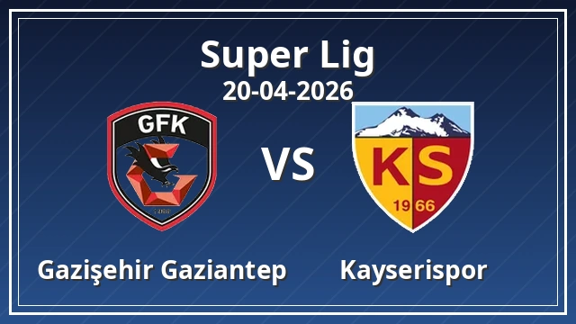 Thumbnail for Gaziantep FK - Kayserispor