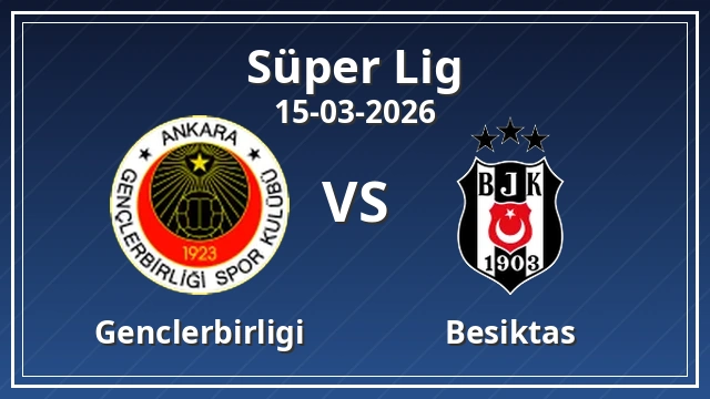 Thumbnail for Gençlerbirliği - Beşiktaş