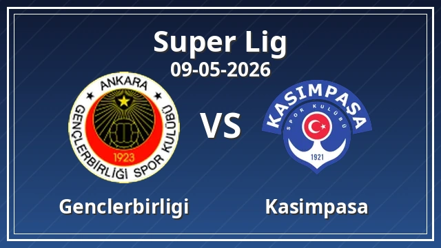Thumbnail for Gençlerbirliği - Kasımpaşa
