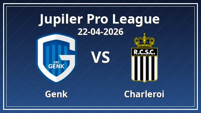 Thumbnail for Genk vs Charleroi