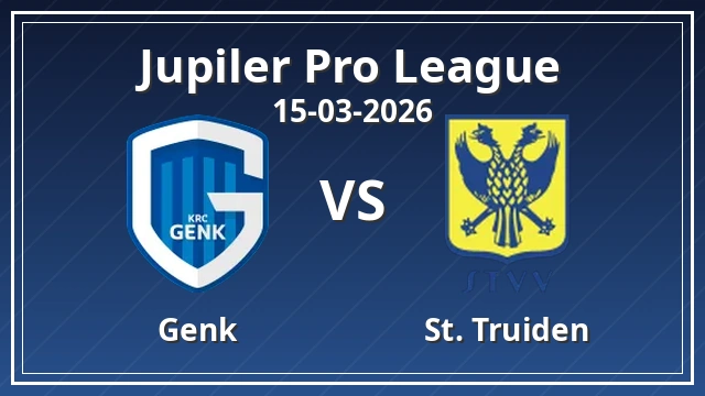Thumbnail for Genk vs St. Truiden
