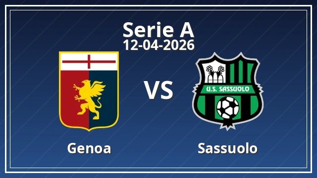 Thumbnail for Genoa vs Sassuolo