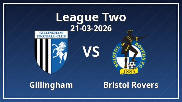 Thumbnail for Gillingham vs Bristol Rovers