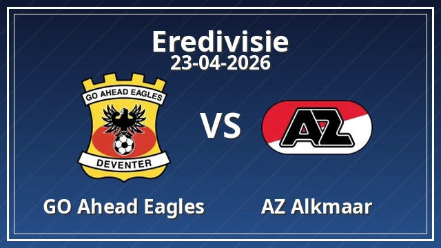 Thumbnail for GO Ahead Eagles vs AZ Alkmaar