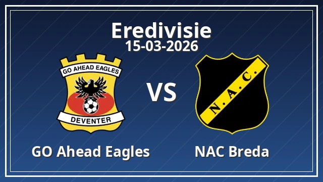 Thumbnail for GO Ahead Eagles vs NAC Breda